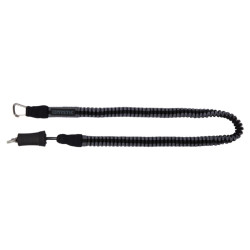 Mystic Kite Safety Leash Long - Black - O/S