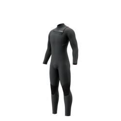 Mystic Majestic Fullsuit 3/2mm Fzip - Dark Grey 