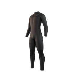 Mystic Motion Fullsuit 4/3mm Fzip - Black