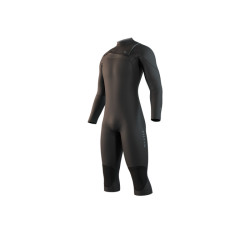 Mystic Motion Longarm Shortleg 4/3mm Fzip - Black 