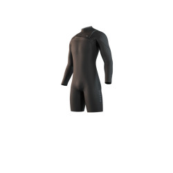 Mystic Motion Longarm Shorty 3/2mm Fzip - Black