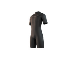 Mystic Motion Shorty 3/2mm Fzip - Black