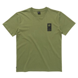 Mystic Pansy Tee - Olive Green