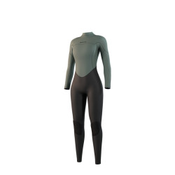 Mystic Star Fullsuit 3/2mm Bzip Women - Dark Olive 