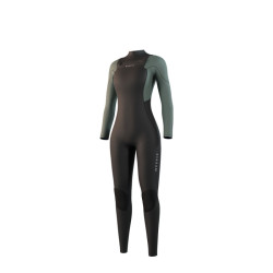 Mystic Star Fullsuit 3/2mm DFzip Women - Dark Olive