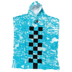Poncho Adulte CREATURES OF LEISURE Chex Fluro Blue U