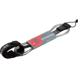 Leash Surf ALDER Genou Black 9'