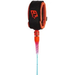Leash Surf CREATURES OF LEISURE Reliance Grom Orange 5'
