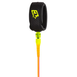 Leash Surf CREATURES OF LEISURE Reliance Grom Yellow 5'