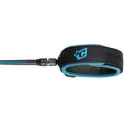 Leash Surf CREATURES OF LEISURE Reliance Longboard Genou Black/Cyan 9'