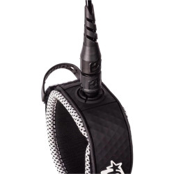 Leash Surf CREATURES OF LEISURE Reliance Longboard Genou White/Black 9'