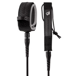 Leash Surf CREATURES OF LEISURE Reliance Pro Black/White 7'