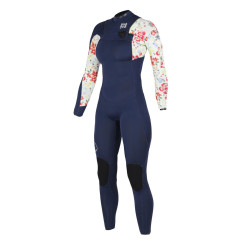 SOORUZ FEMMES Fullsuit Women 4/3 FZ DIVINE - ORGANIC OYSTERPRENE NA Navy