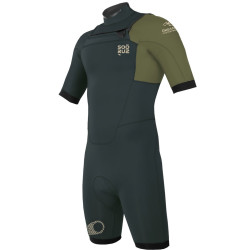 SOORUZ HOMMES Shorty Men 2/2 FZ FIGHTER - ORGANIC OYSTERPRENE GR Green