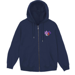SOORUZ JUNIOR K Sweat zip hood Bio COLOR JAM organic cotton Navy