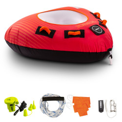 Jobe Thunder Bouée Tractée Paquet 1P (Pompe électrique)
