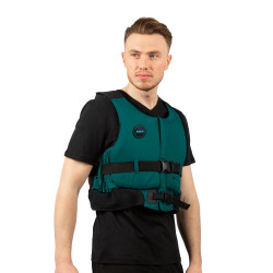 	Jobe Gilet d'aventure kayak ou de voile Vert Atlantique 