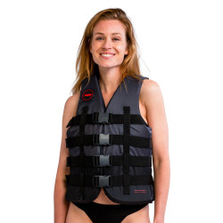 Gilet Jobe à 4 boucles Noir