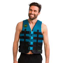 Gilet Jobe à 4 boucles Sarcelle