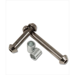 Axe Trottinette SLAMM Axle Bolts  Black