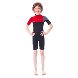 Jobe Boston Shorty 2mm Combinaison Enfant Rouge 