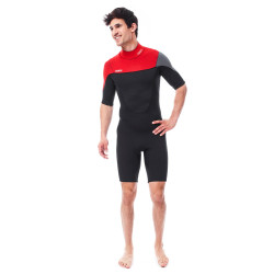 Jobe Perth Shorty 3/2mm Combinaison Hommes Rouge 3XL