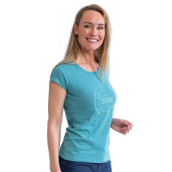 Jobe T-Shirt Casual Femmes Sarcelle Vintage XL