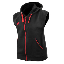 CHAYA Clothing Logo Sleeveless Hoodie Black