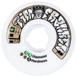 GAWDS Wheels Tim Franken II White White