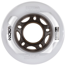 IQON Access Wheels Access 64 Natural 4-pack Transparent Black Natural