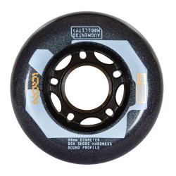 IQON Access Wheels Access 68 Dark Grey 4-pack Transparent Black Dark Grey