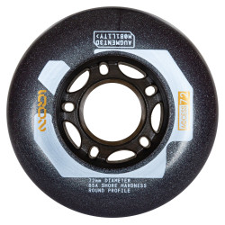 IQON Access Wheels Access 72 Dark Grey 4-pack Transparent Black Dark Grey
