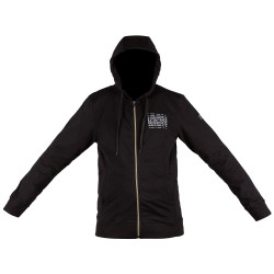 IQON Clothing IQON Explore Zip Hooded Q Black
