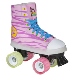 PLAYLIFE Kids Roller Skates Lunatic LED Pink