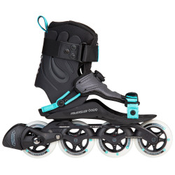 POWERSLIDE Doop Transportation Skates POWERSLIDE POWERSLIDE Inline Skates DOOP Urban 90 Black Teal