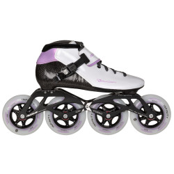 POWERSLIDE Kids Racing Skates POWERSLIDE Racing Skates POWERSLIDE Dragon White 100 White
