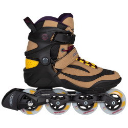 POWERSLIDE POWERSLIDE Phuzion Sportstyle Skates POWERSLIDE Inline Skates Phuzion Radon Umber 80 Brown Black