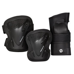 POWERSLIDE Protection Sets POWERSLIDE Basic Adult Set Black