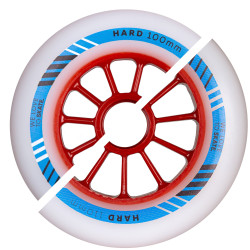 POWERSLIDE Racing Wheels ERA HILO 110/100 Hard 8-Pack Red Blue White