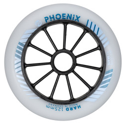 POWERSLIDE Racing Wheels PHOENIX 125mm DD Hard Blue White