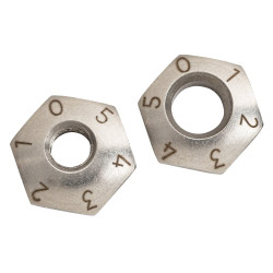 POWERSLIDE Spacer PARTS HXG Frame Spacer Silver