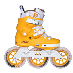 POWERSLIDE Urban Freeride Skates POWERSLIDE Next Skates Next Mustard 125 Orange