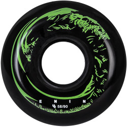 UNDERCOVER Aggressive Wheels Eugen Enin Movie 58/90A, 4-pack Black Green