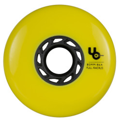 UNDERCOVER Urban Wheels Team 80/86A Yellow, 4-pack Black Yellow