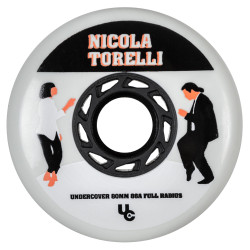 UNDERCOVER Urban Wheels UC Movies Nicola Torelli, 80mm/86a 4-Pack White Black