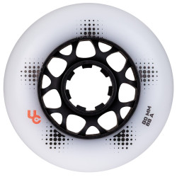 UNDERCOVER Urban Wheels UNDERCOVER Team PRO 80/88A White, 4-pack Black White