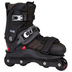 USD Aggressive Adult Skates Shadow Team 60 Black Red