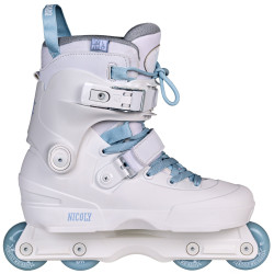 USD Aggressive Adult Skates USD Aeon Skates USD Aeon 60 Nicoly Pro Grey Blue