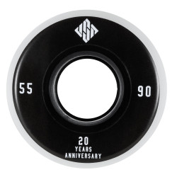 USD Wheels USD USD Team 55/90A, 4-pack Black White