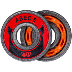 WICKED 608 Bearings ABEC 5 Carbon Pro, Pcs. Red